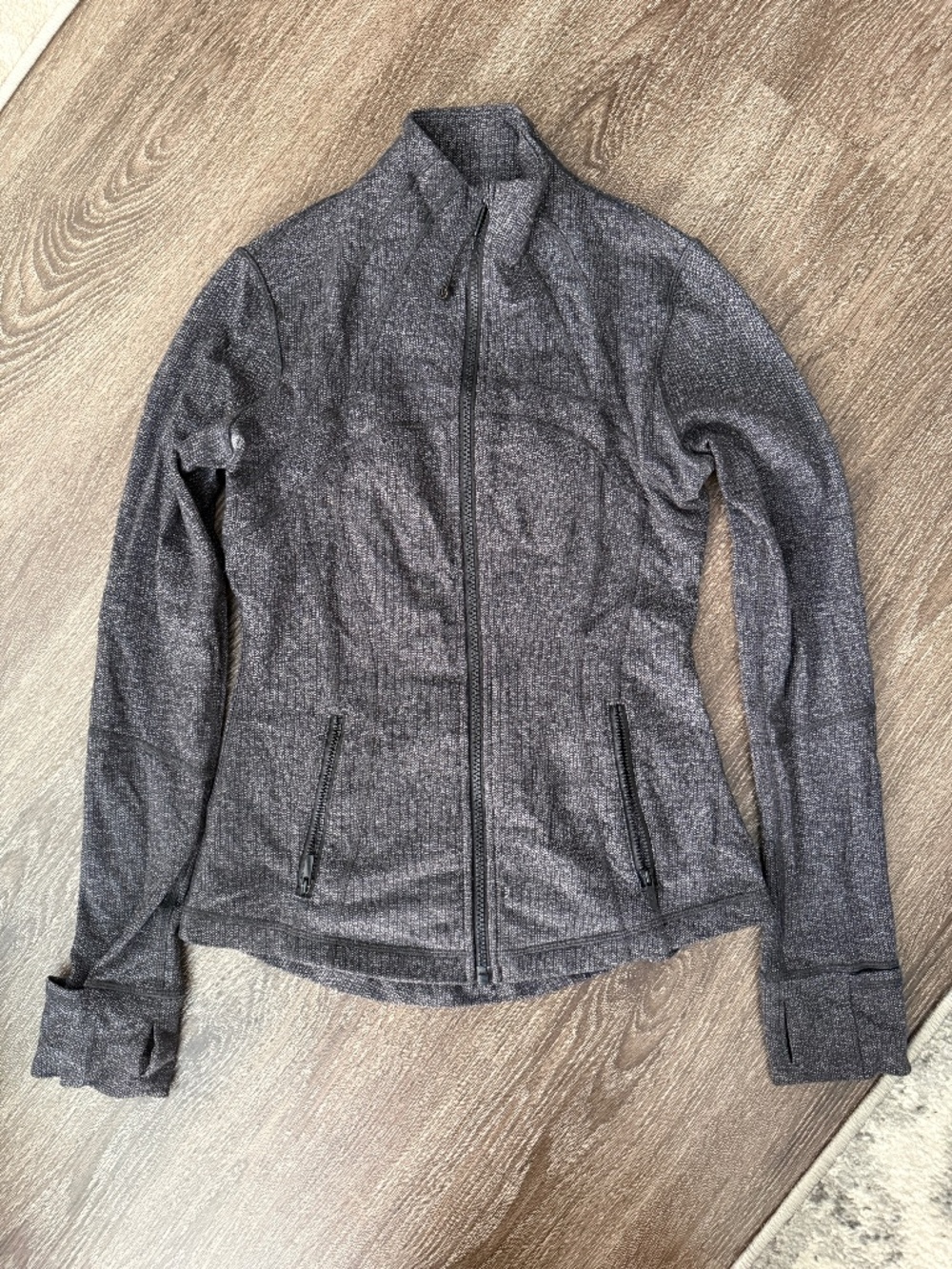 Lemon align jacket in charcoal